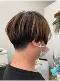 刈り上げマッシュ＿ビジネス×カジュアルナチュラルワックスなし
