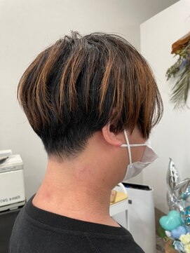 シークレットベースエヌ(Secret Base N) 刈り上げマッシュ＿ビジネス×カジュアルナチュラルワックスなし