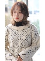 リップス デリコ(LIPS derico)&nbsp;【LIPSderico/鈴木初穂】ミディアムレイヤー×シースルーバング