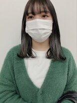 キー(kii)&nbsp;ポイントカラー　インナーカラー　福岡　天神　薬院　今泉