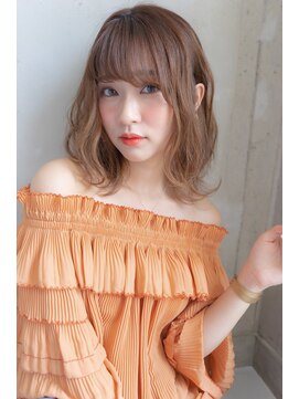 ロンドカスティーヨ 四日市(Lond castillo) 【ロンドカスティーヨ佐次田】ゆるふわペールベージュ外ハネボブ