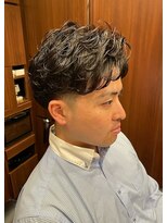 ヒロギンザ 八重洲店(HIRO GINZA)&nbsp;かき上げニュアンスマッシュサイドパート韓国マッシュフェード