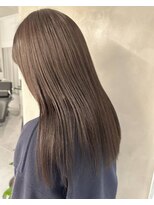 ガリカ 渋谷(Gallica)&nbsp;【神山未来】フェミニンロング/透明感オリーブベージュ<渋谷>