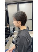 大人丸みショート/前髪なし/20代/30代/40代
