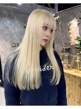 イコ(.ico) ホワイトブロンド