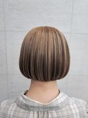 ミニボブ×アンブレラベージュ