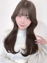 ロイ(Roi)&nbsp;◎小顔カット美髪レイヤーミルクティーブラウンくびレイヤー