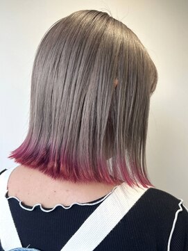 ツキ 横浜店(tuki) インナーカラーケアブリーチイヤリングカラーハイライトレイヤー