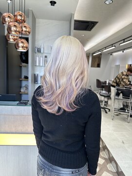 ジルバイジゼル(JILL by GiseL) K_ミルクティーベージュダブルカラーインナーカラーケアブリーチ