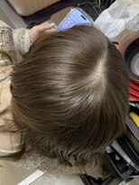ヴァネッサ VANESSA 透明感オリーブベージュグレージュブリーチなしダブルカラー