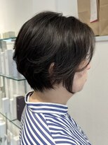 アントワープトーキョー(antwerp TOKYO)&nbsp;40代50代大人ショートボブ根元パーマ白髪染め酸性ストレート