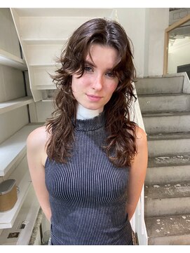 カシェ ナカザキ(CACHE NAKAZAKI) レイヤーカット/レイヤースタイル/ミディアムレイヤー