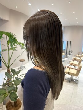 ルカ リノア(Luca lino:a) オリーブベージュ×ULUTOWAトリートメント