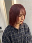 ◎ミディアム×ボルドーレッド
