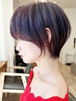 セイドット フクオカ(Say.FUKUOKA) 【Say.福岡】くびれショートボブ×ラベンダー×ひし形シルエット