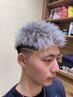 【浅川指名限定】圧倒的！ダブルブリーチ！ホワイトシルバーカラー￥29700