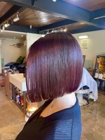 アントルポ(entrepot)&nbsp;切りっぱなしボブ　顎下1センチ