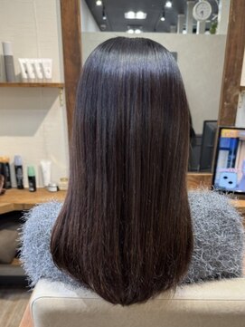 カミケン 清明店(kamiken.) 美髪縮毛矯正でボリュームダウン◎【カミケン清明店/福島】