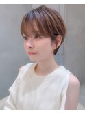 □イメチェン外ハネボブ美髪ワイドバングレイヤーショート錦糸町
