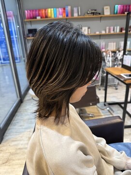 モードケイズ 西宮(MODE K's) 西宮/ウルフカット/白髪染め/ハイライト/ウルフレイヤー