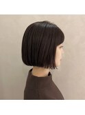 ミニボブ×ダークモカブラウン