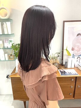 ヘアー アイス カンナ(HAIR ICI Canna) 20代30代40代髪質改善トリートメント艶感ストレート透明感ミディ