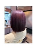 ダブルカラーで可愛いラベンダー