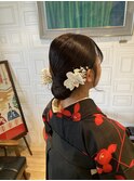 袴　ヘアアレンジ