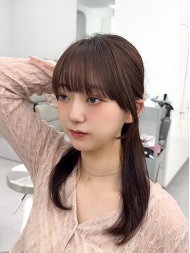 アマトウキョウスマートサロン(AMA TOKYO×Smart Salon) くびれミディ/トレンド韓国ヘア/くびれ巻き/レイヤーカット