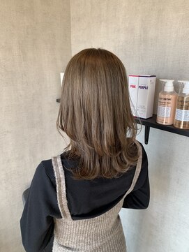 トリコ(ToricO) ダブルカラー　ミルクティーグレージュ　レイヤー　ブリーチ