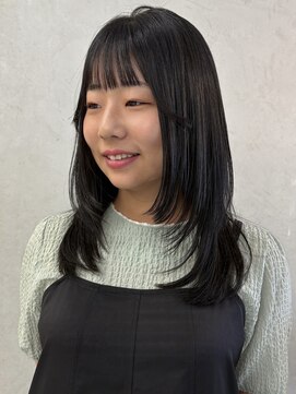 スミス 上野(smith) レイヤーカット顔まわりレイヤーフェイスレイヤー