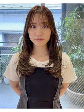 グリーン 町田(green) 【ミディアム】顔まわりにざっくりレイヤー