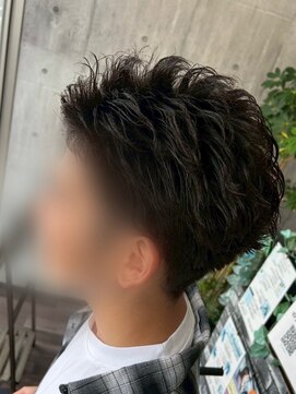 ディアーバイラポールヘア(Dear by RAPPORT HAIR) ツイストスパイラル×刈り上げマッシュ