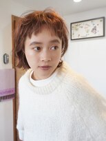 ディッセンバー 伊勢崎(December)&nbsp;切りっぱなしボブ/ミニボブ/丸くないボブ/ヘーゼルベージュ