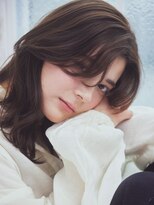 アース 溝の口店(HAIR&MAKE EARTH)&nbsp;大人可愛い大人美人くすみカラーアッシュグレーベージュ