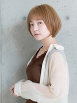 ニューヨークニューヨーク ピオレ姫路店(NYNY)&nbsp;内巻きショートボブ×オン眉