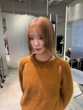 ジェム(GEM) 【hinana】ミルクティーベージュ