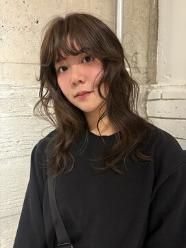 ニュア(neua) グレージュカラー*パーマ風*奈良*橿原神宮前