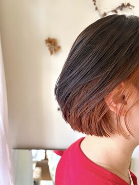 蔦 inner orange mini bob.