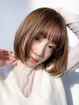 ロンド ロワール 門前仲町(Lond Loire)&nbsp;髪質改善ボブ縮毛矯正ミディアムレイヤー似合わせカット門前仲町