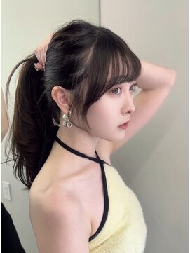 ジーナ 名駅(XENA.) 小顔に見える!面長さん向け韓国顔周りカット