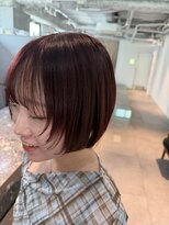 シェリム 栄(CHERIM)&nbsp;ボブ レッドブラウン