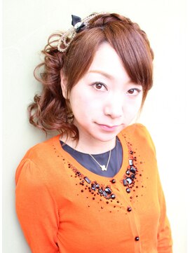 ヘアアトリエ クレド(hair atelier CREDO) 編み込みサイドカール