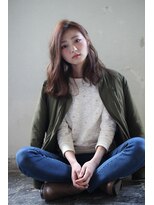 ヘアー ルーム レッド(hair room. red by NYNY)&nbsp;セミロング×大人可愛い×イルミナカラー