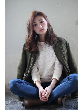 ヘアー ルーム レッド(hair room. red by NYNY) セミロング×大人可愛い×イルミナカラー