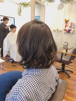 アンプレヴーアジュテ(Impre'vu ajoute)&nbsp;クセ毛を活かした無造作ボブ