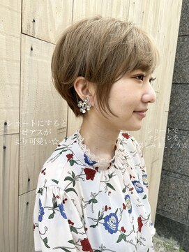 フェイバー 赤坂店(FAVOR) 丸っこいショートボブ