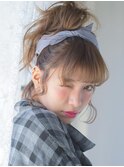 ☆月曜日営業☆ojiko.カジュアル可愛いバンダナアレンジ