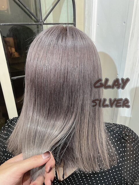 Gray☆ silver
