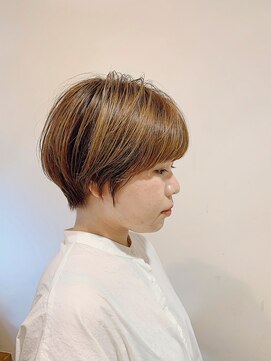 トッカ ヘアアンドトリートメント 難波店 可愛い小顔マッシュルームヘア×ブラウンカラー☆
